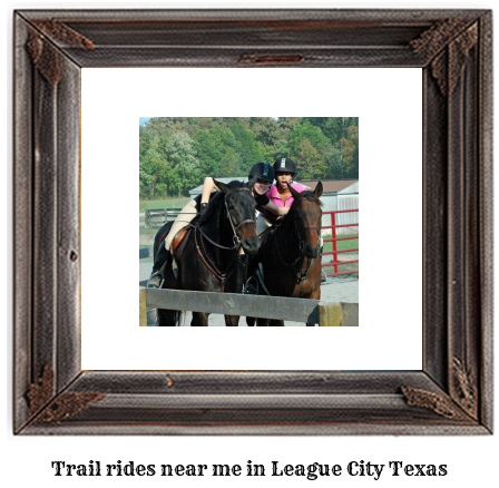 trail rides near me in League City, Texas